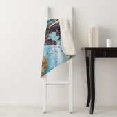 青い壁とドア シェルパブランケット (インサイチュ)