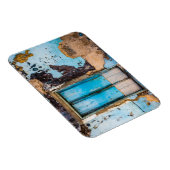 青い壁とドア マグネット (右側)