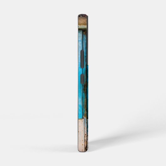 青い壁とドア SAMSUNG GALAXYケース (右側面)