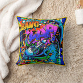 青い外国の装飾用クッションを負かして下さい クッション (ブランケット)