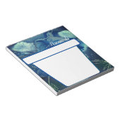 青い多年草 ノートパッド (アングル)