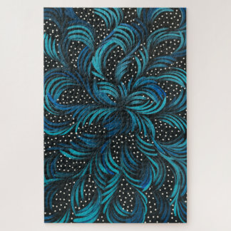 青い夢を見葉る種類のブッシュ薬 ジグソーパズル