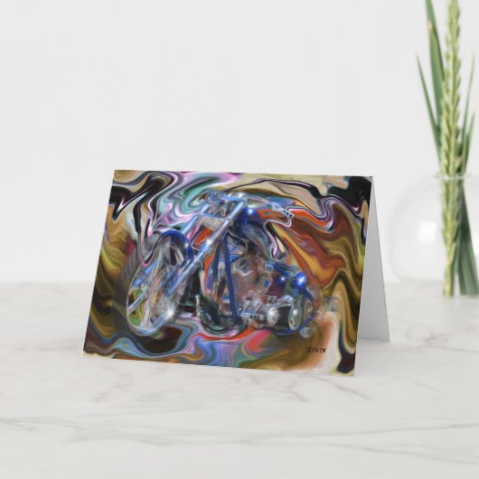 青い夢 カード (正面)