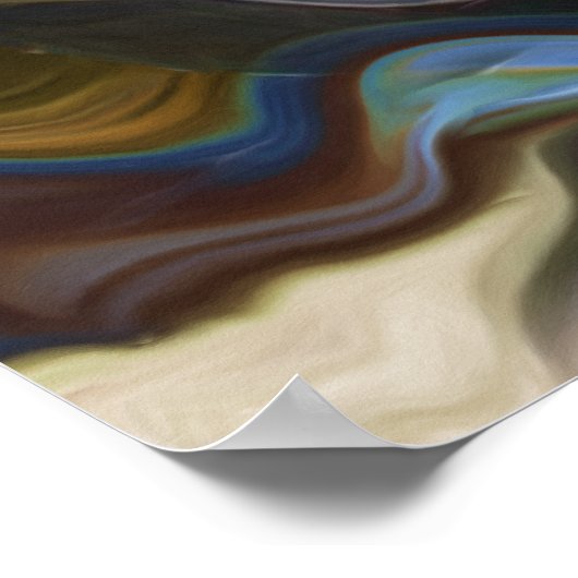 青い夢 ポスター (角)