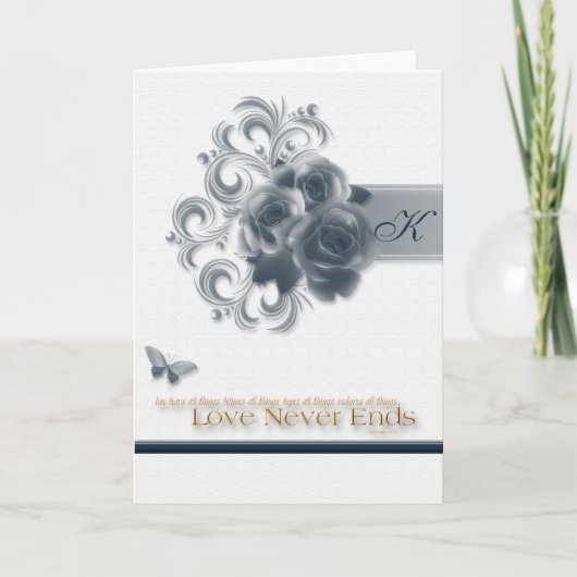 青い夢 招待状 (正面)