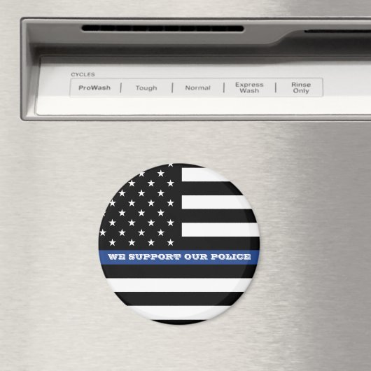 青い大きな3インチの丸い磁石を後ろに マグネット (インサイチュ (食洗機))