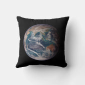 青い大理石の地球（東半球） クッション (裏面)
