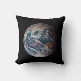 青い大理石の地球（東半球） クッション