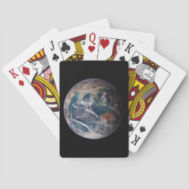 青い大理石の地球（東半球） トランプ