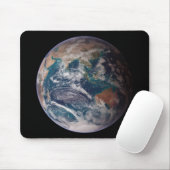 青い大理石の地球(東半球) マウスパッド (マウス)