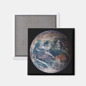 青い大理石の地球（東半球） マグネット (正面/裏面)