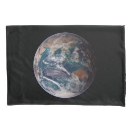 青い大理石の地球（東半球） 枕カバー