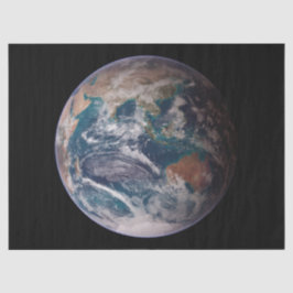 青い大理石の地球（東半球） 薄葉紙