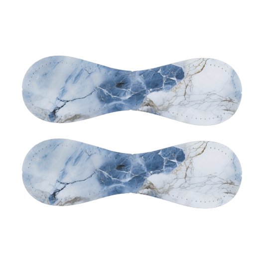 青い大理石の抽象芸術沿岸パターン 野球ボール (パネル)