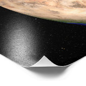 青い大理石の次世代の地球2 フォトプリント            (角)