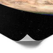 青い大理石の次世代の地球2 ポスター (角)