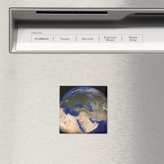 青い大理石の次世代の地球2 マグネット (インサイチュ (食洗機))