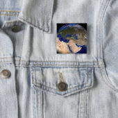 青い大理石の次世代の地球2 缶バッジ (インサイチュ)