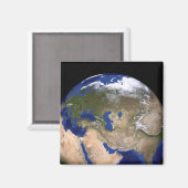 青い大理石の次世代の地球 マグネット (正面/裏面)