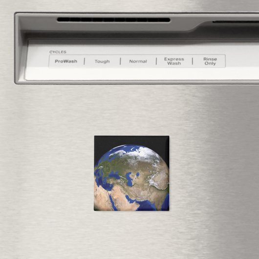 青い大理石の次世代の地球 マグネット (インサイチュ (食洗機))