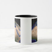 青い大理石の次世代地球3 マグカップ (中央)