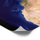 青い大理石の次世代地球7 ポスター (角)