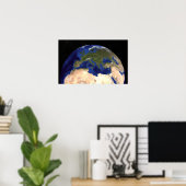 青い大理石の次世代地球7 ポスター (ホームオフィス)