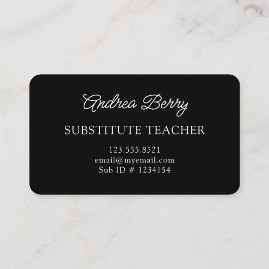 青い大理石の渦巻パーソナライズされたき名刺 名刺 (裏面)