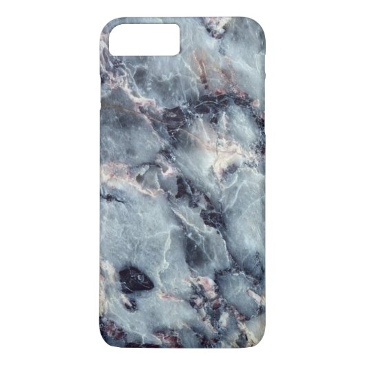 青い大理石の箱 Case-Mate iPhoneケース (裏面)