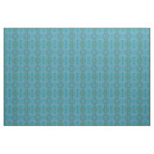 青い大理石の絵画パターン生地 ファブリック (ファットクウォーター)