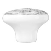 青い大理石セラミックノブ セラミックノブ (側面)