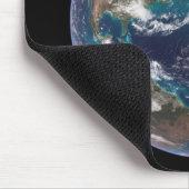 青い大理石地球（西半球） マウスパッド (コーナー)