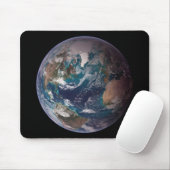 青い大理石地球（西半球） マウスパッド (マウス)