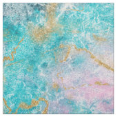 青い大理石金ゴールド  ファブリック (見本)