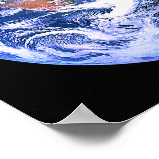 「青い大理石」 ポスター (角)