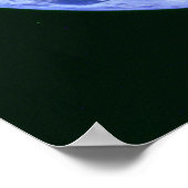 青い大理石 – 地球から見る宇宙ポスター ポスター (角)