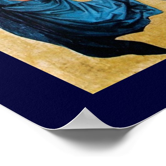 青い天使が三つ ポスター (角)