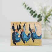 青い天使が三つ ポストカード (スタンド正面)