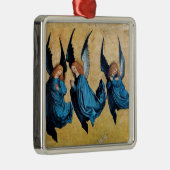 青い天使が三つ メタルオーナメント (右)