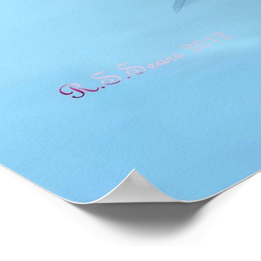 青い天使 ポスター (角)