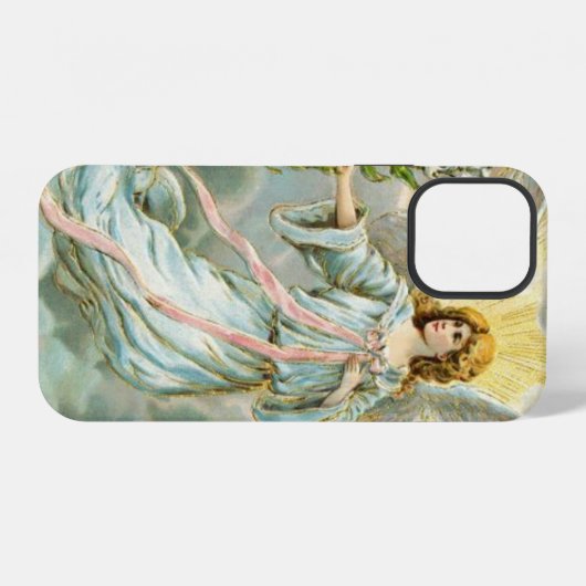 青い天使 iPhoneケース (裏面横)