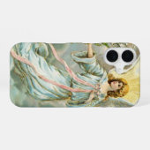 青い天使 iPhone 16ケース (裏面横)