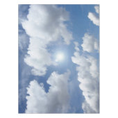 青い天国の雲 + あなたのアイディア テーブルクロス (正面)