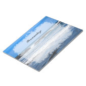 青い太平洋の海（名前） ノートパッド (アングル)