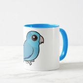 青い太平洋のParrotlet マグカップ (正面右)