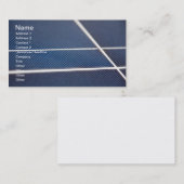 青い太陽電池パネル 名刺 (正面/裏面)