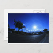 青い太陽 ポストカード (正面/裏面)