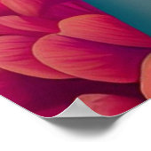 青い女の子と金ゴールド古代の冠 ポスター (角)