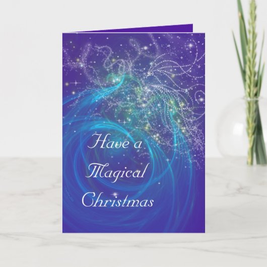 青い妖精の光 シーズンカード (正面)