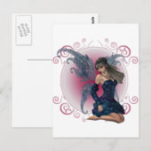 青い妖精の国 ポストカード (正面/裏面)